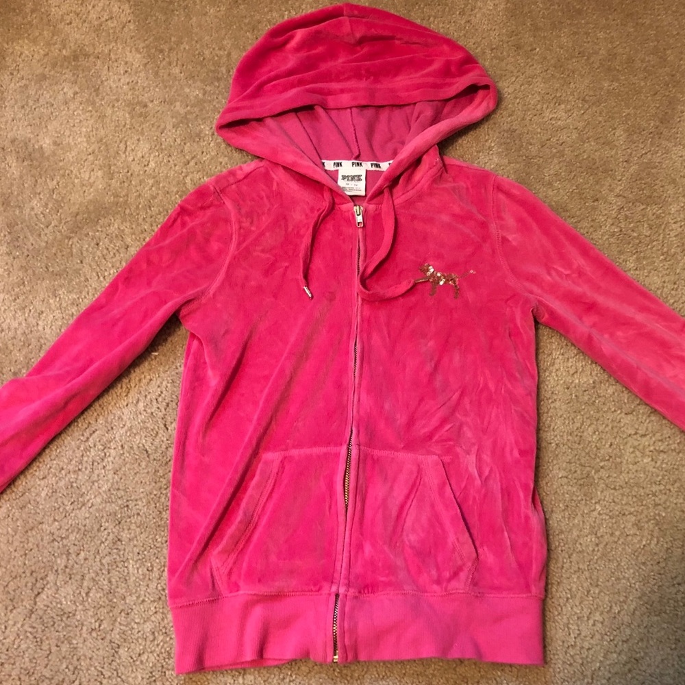 Victoria’s Secret pink zip up